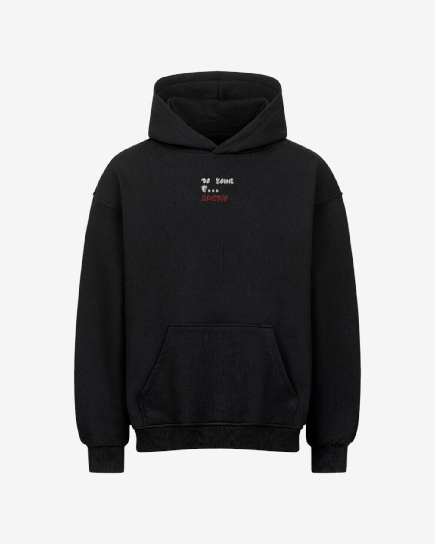 Do ur F. Cardio Oversized Hoodie Schwarz