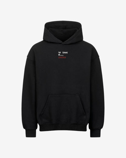 Do ur F. Cardio Oversized Hoodie Schwarz