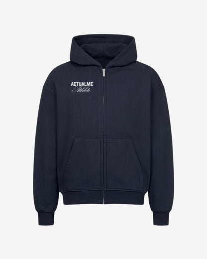 Athlete Edition Oversized Zipper Dunkelblau