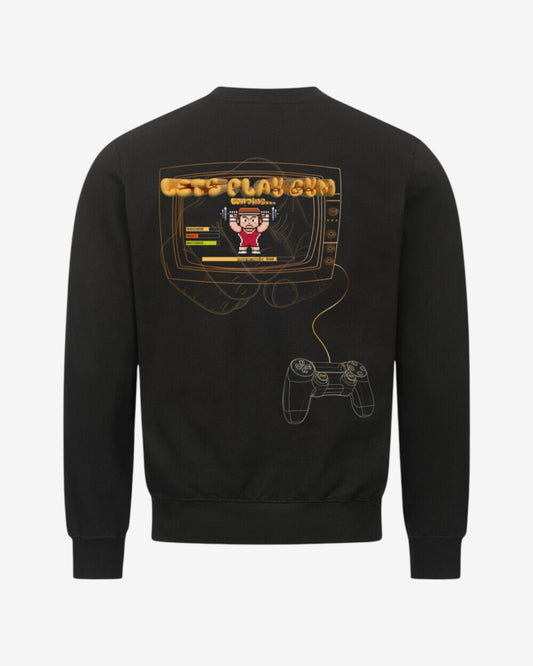 Let´s Play Gym Sweatshirt Schwarz