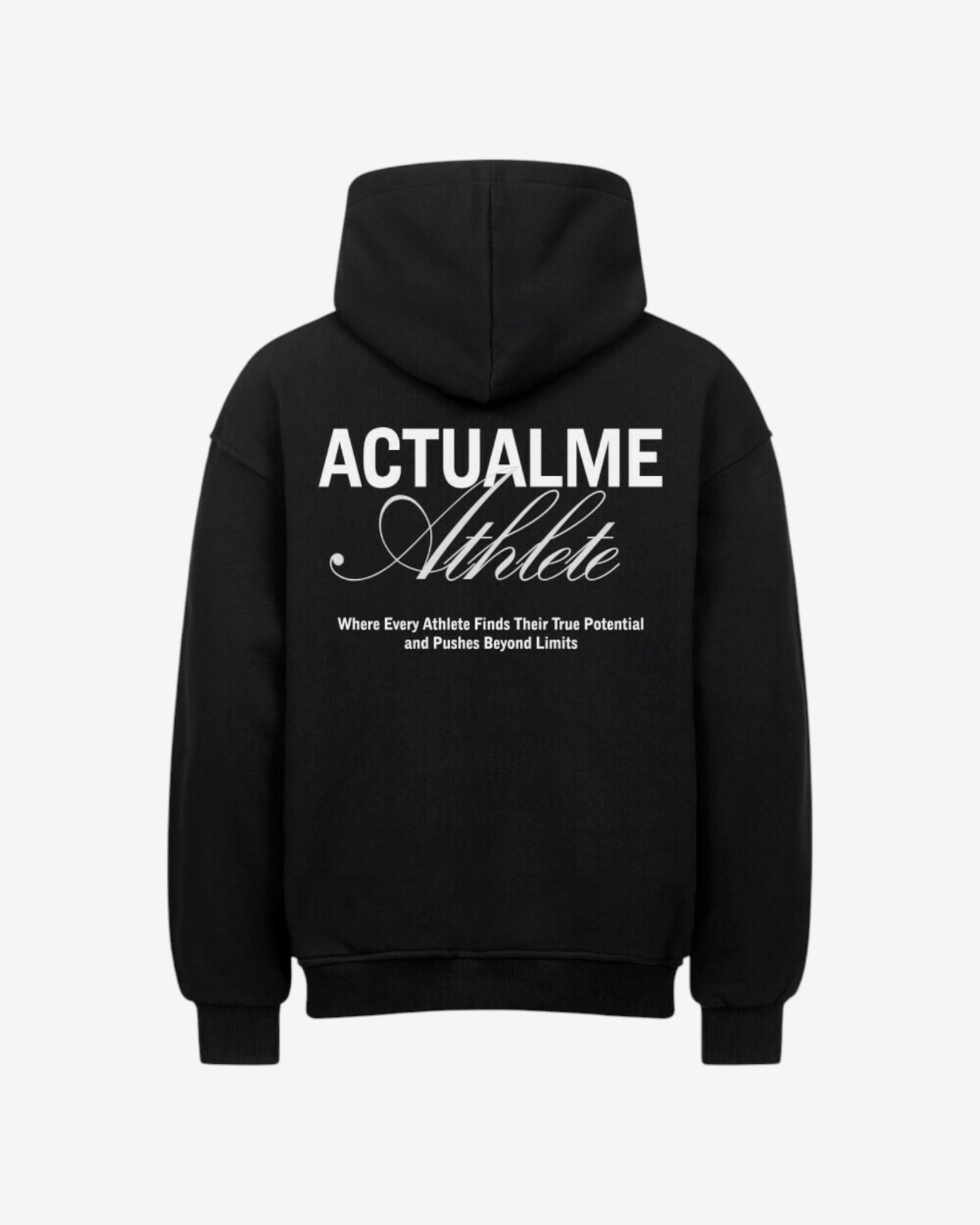 Athlete Edition Oversized Hoodie Schwarz