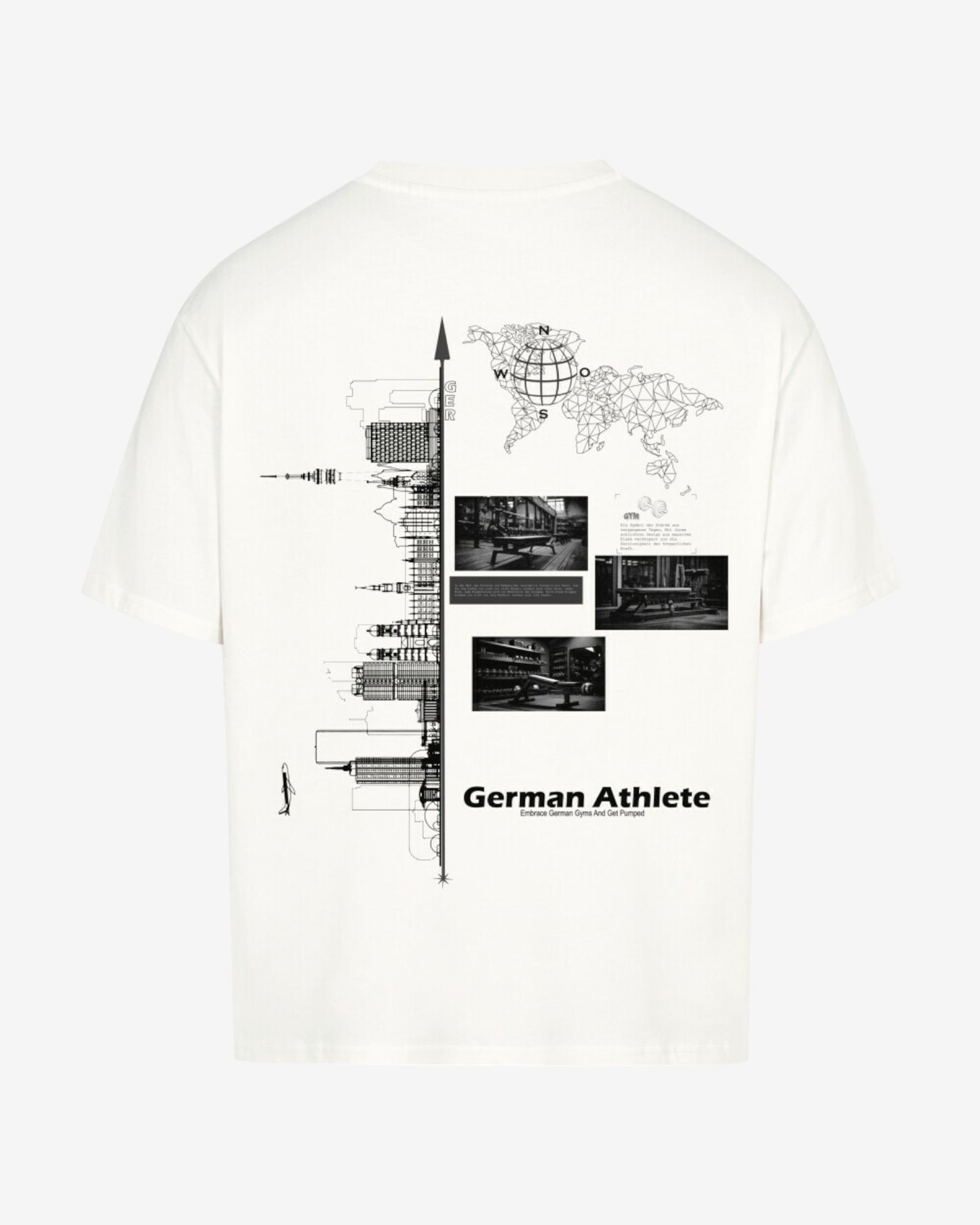 German Athlete Oversized Shirt