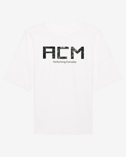 ACM Camouflage Oversized Shirt White Lw.