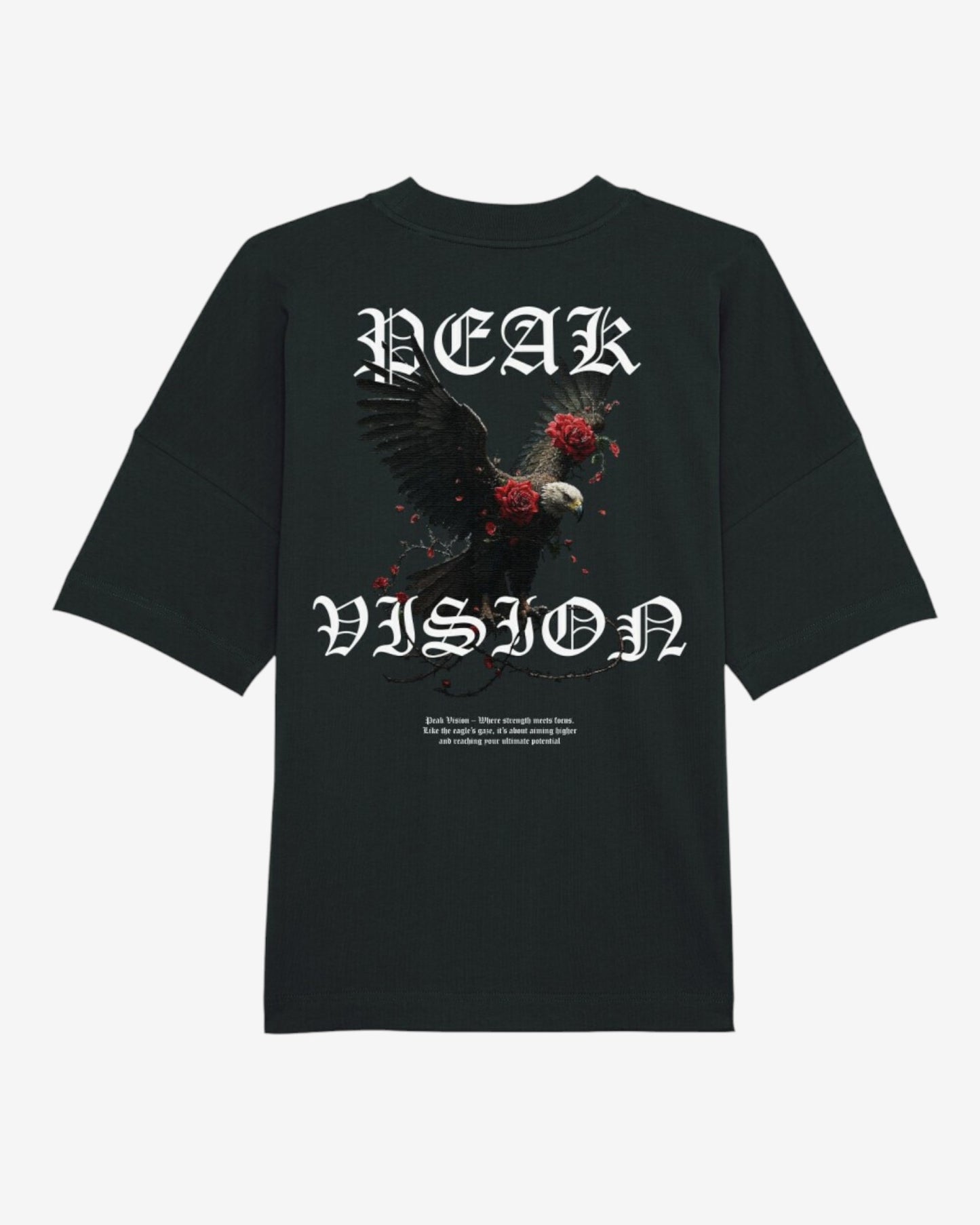 Peak Vision Oversized Shirt Black